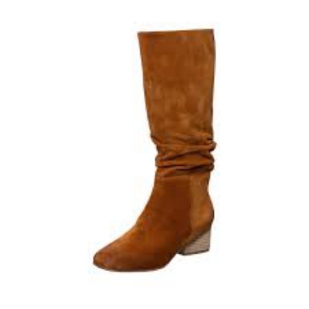 Antelope NO 7 Tan Suede Boots Size 37 US 6 New Without Box